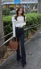 モデル：156cm（着用サイズ：FREE　着用カラー：WHT）