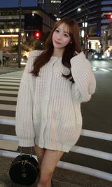 モデル：156cm（着用サイズ：FREE　着用カラー：IVO）