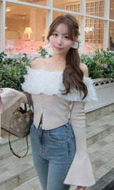 モデル：156cm（着用サイズ：FREE　着用カラー：PNK）