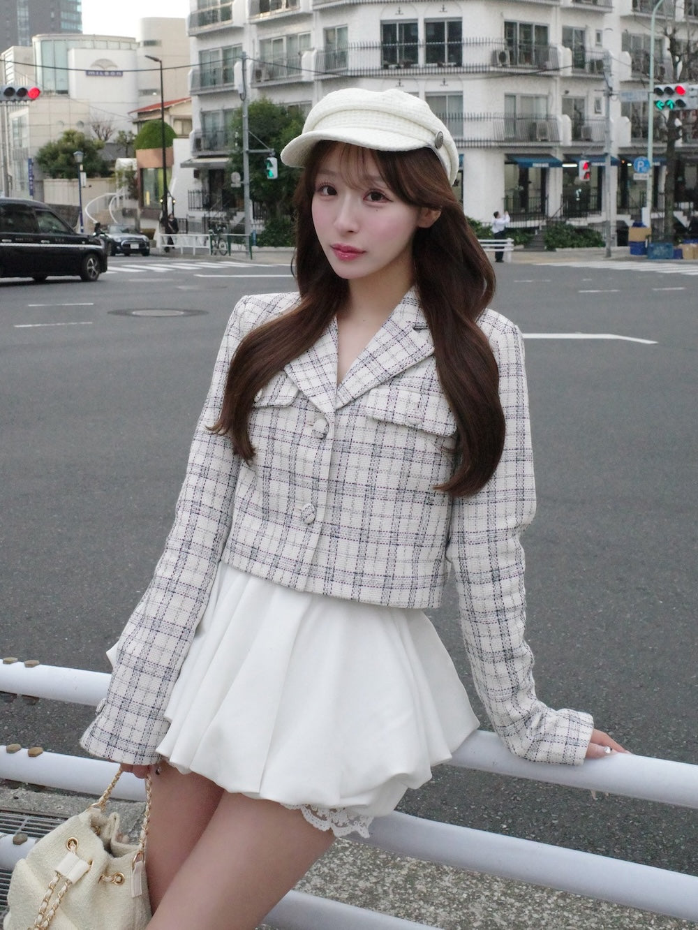 Vernal Tweed コンパクトジャケット