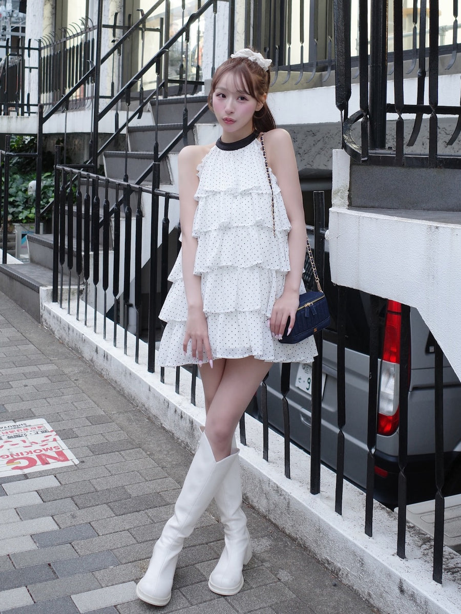 モデル：156cm（着用サイズ：FREE　着用カラー：IVO）