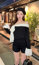 ダーリッチ シフォンドッキングコンパクトニットコンビネゾン シフォンドッキングコンパクトニットコンビネゾン – Darich