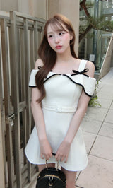 モデル：156cm（着用サイズ：FREE　着用カラー：WHT）