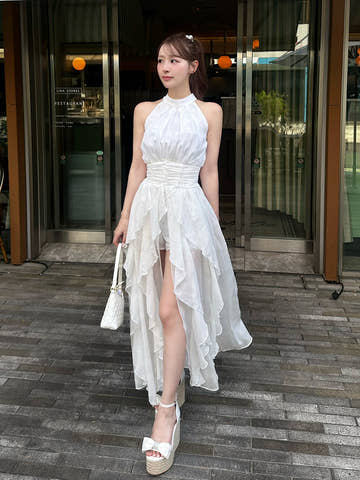 モデル：156cm（着用サイズ：FREE　着用カラー：WHT）