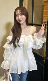 モデル：156cm（着用サイズ：FREE　着用カラー：WHT）