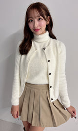 モデル：156cm（着用サイズ：FREE　着用カラー：WHT）