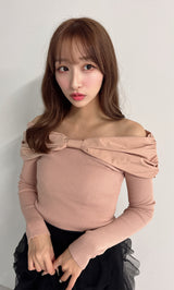 モデル：156cm（着用サイズ：FREE　着用カラー：PNK）
