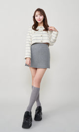 モデル：156cm（着用サイズ：FREE　着用カラー：GRY）