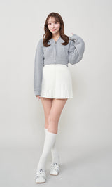 モデル：156cm（着用サイズ：FREE　着用カラー：WHT）