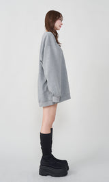 モデル：156cm（着用サイズ：FREE　着用カラー：GRY）