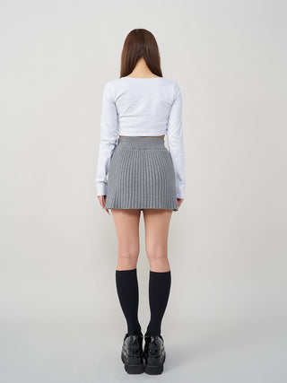 モデル：156cm（着用サイズ：FREE　着用カラー：GRY）