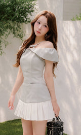 モデル：156cm（着用サイズ：FREE　着用カラー：GRY）