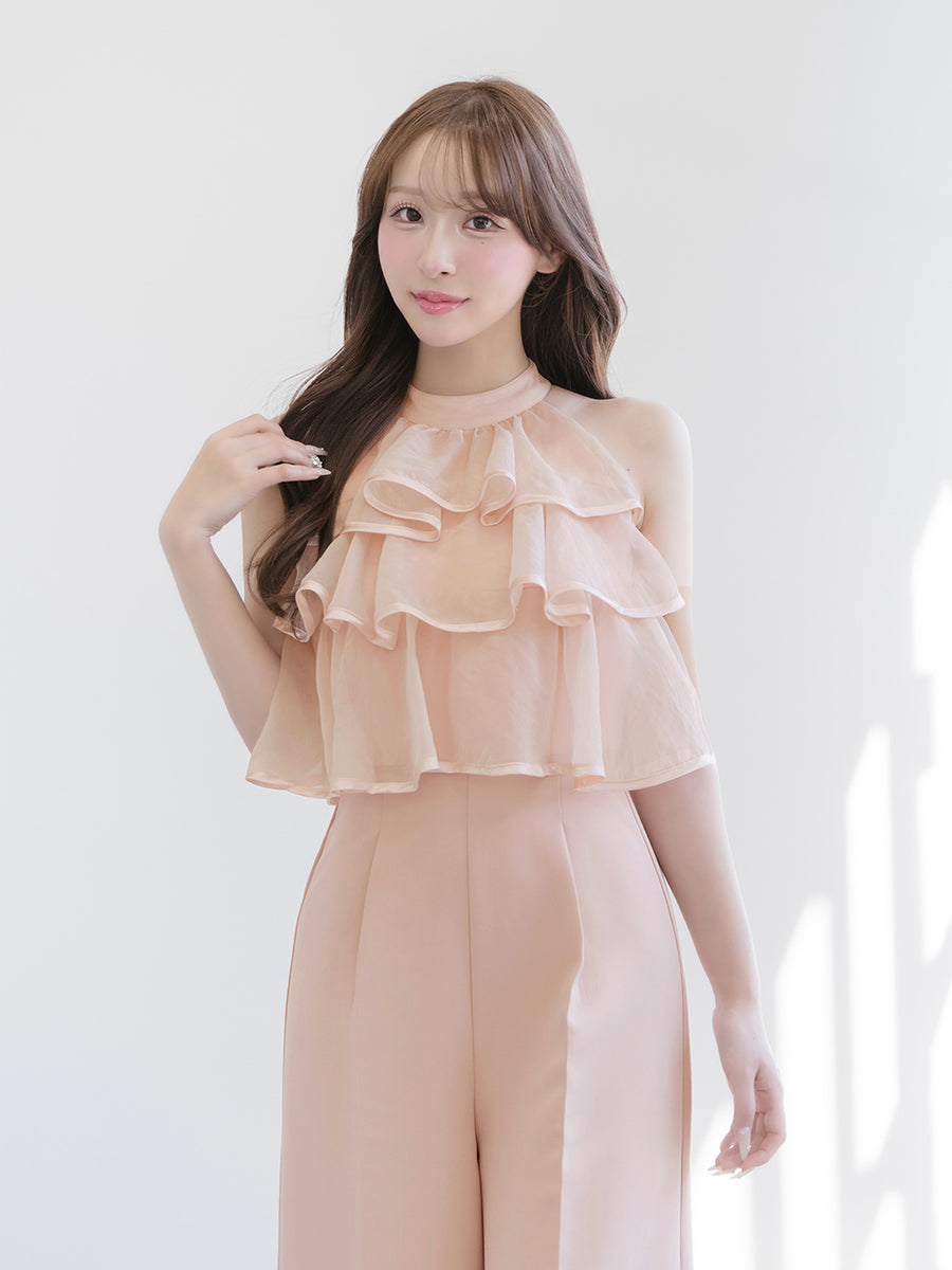 モデル：156cm（着用サイズ：FREE　着用カラー：PNK）