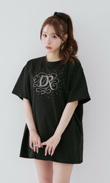 モデル：156cm（着用サイズ：FREE　着用カラー：BLK）