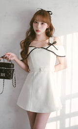 モデル：156cm（着用サイズ：FREE　着用カラー：WHT）