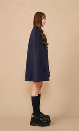 モデル：156cm（着用サイズ：FREE　着用カラー：NVY）