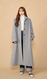モデル：156cm（着用サイズ：FREE　着用カラー：GRY）