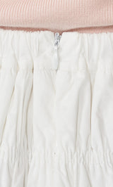 モデル：158cm（着用サイズ：FREE　着用カラー：WHT）