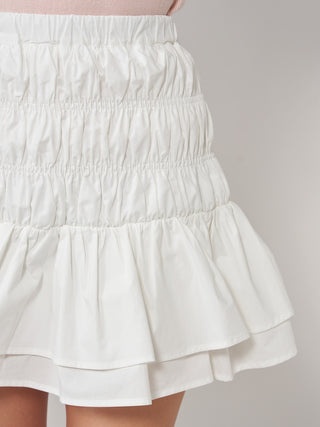 モデル：158cm（着用サイズ：FREE　着用カラー：WHT）