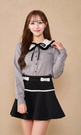 モデル：156cm（着用サイズ：FREE　着用カラー：GRY）