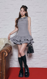 モデル：156cm（着用サイズ：FREE　着用カラー：GRY）