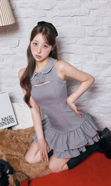 モデル：156cm（着用サイズ：FREE　着用カラー：GRY）