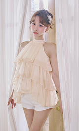 モデル：156cm（着用サイズ：FREE　着用カラー：IVO）