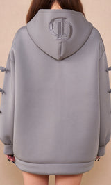 モデル：156cm（着用サイズ：FREE　着用カラー：GRY）