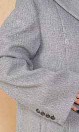 モデル：156cm（着用サイズ：FREE　着用カラー：GRY）