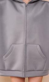 モデル：156cm（着用サイズ：FREE　着用カラー：GRY）