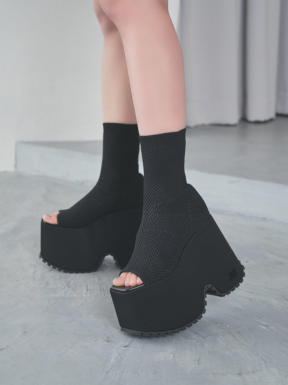 ストレッチニットメッシュブーサン