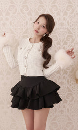 モデル：156cm（着用サイズ：FREE　着用カラー：WHT）