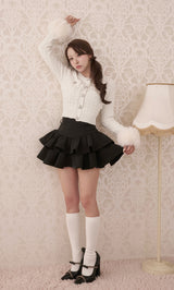モデル：156cm（着用サイズ：FREE　着用カラー：WHT）
