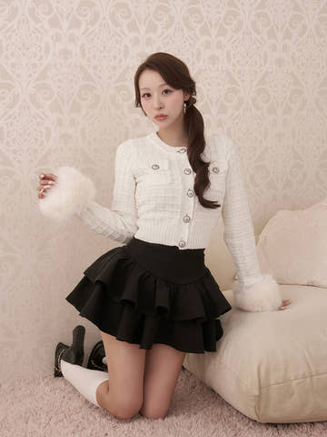 モデル：156cm（着用サイズ：FREE　着用カラー：WHT）
