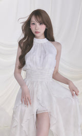 モデル：156cm（着用サイズ：FREE　着用カラー：WHT）