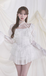 モデル：156cm（着用サイズ：FREE　着用カラー：WHT）