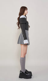 モデル：156cm（着用サイズ：FREE　着用カラー：C-GRY）