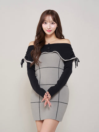 モデル：156cm（着用サイズ：FREE　着用カラー：GRY）