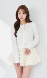 モデル：156cm（着用サイズ：FREE　着用カラー：WHT）