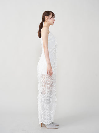 モデル：156cm（着用サイズ：FREE　着用カラー：WHT）