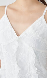 モデル：156cm（着用サイズ：FREE　着用カラー：WHT）