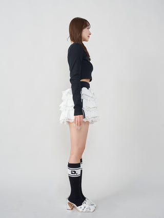 モデル：156cm（着用サイズ：FREE　着用カラー：WHT）