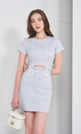モデル：165cm（着用サイズ：FREE　着用カラー：GRY）