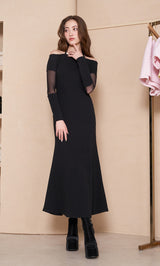 モデル：165cm（着用サイズ：FREE　着用カラー：BLK）