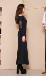 モデル：165cm（着用サイズ：FREE　着用カラー：BLK）