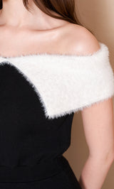 モデル：165cm（着用サイズ：FREE　着用カラー：BLK）