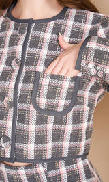 モデル：165cm（着用サイズ：FREE　着用カラー：GRY）
