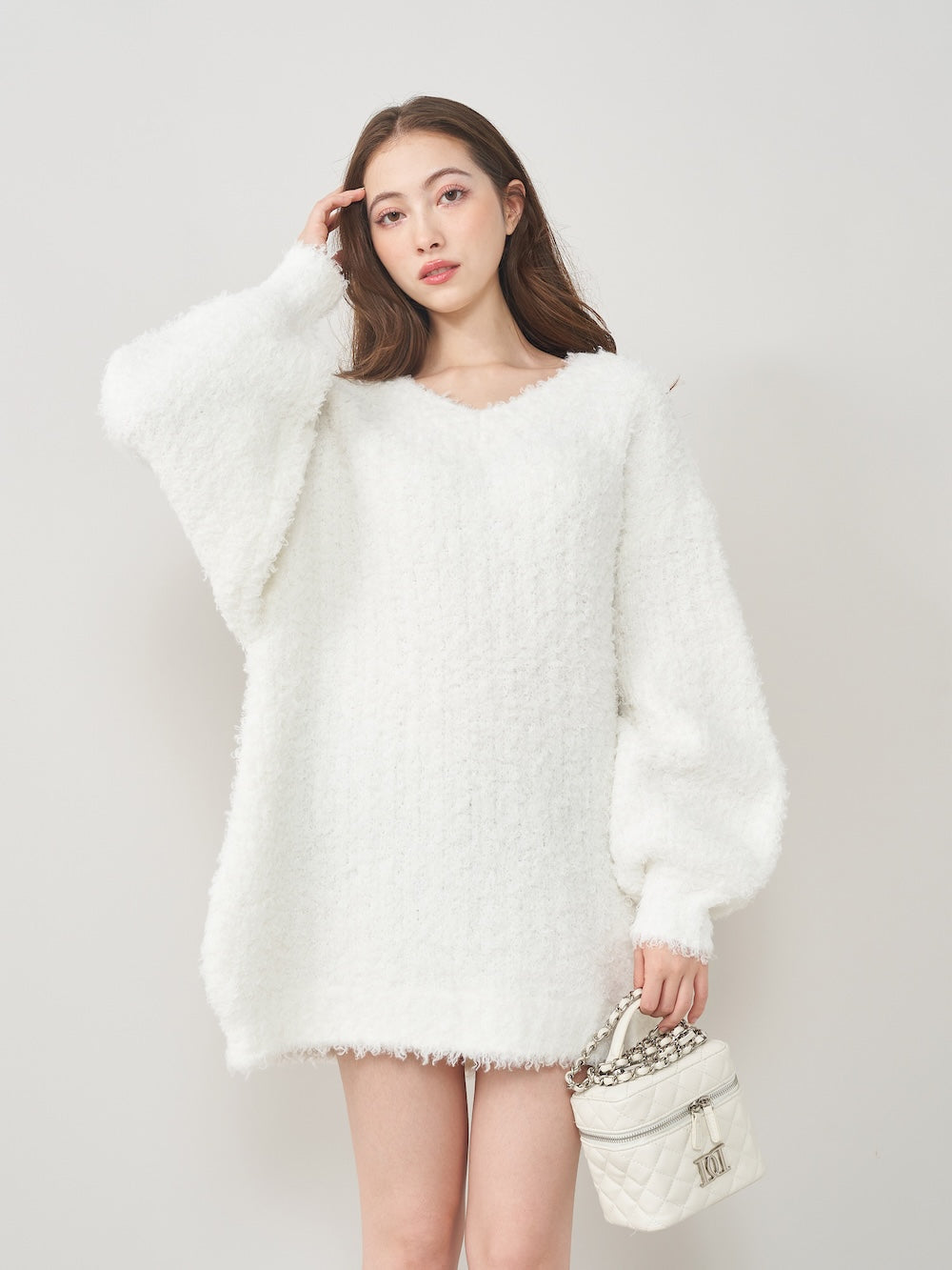 Vネックニットプルオーバー – Darich (ダーリッチ)