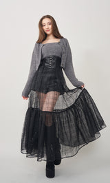 モデル：165cm（着用サイズ：FREE　着用カラー：GRY）