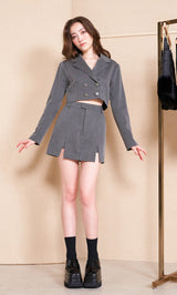 モデル：165cm（着用サイズ：GRY　着用カラー：GRY）